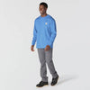 Carhartt Mens Dearborn Loose Long Sleeve T-Shirt Blue Heather - K126-HX6