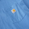 Carhartt Mens Dearborn Loose Long Sleeve T-Shirt Blue Heather - K126-HX6