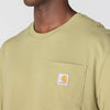 Carhartt Mens Dearborn Loose Long Sleeve T-Shirt Faded Fatigue - K126-GR9