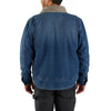 Carhartt Mens Denim Sherpa-Lined Work Jacket Beech - 106323-H87