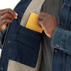 Carhartt Mens Denim Sherpa-Lined Work Jacket Beech - 106323-H87