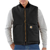 Carhartt Mens Duck Work Vest - 106676-BLK
