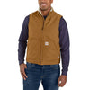 Carhartt Mens FR Duck Mock Neck Vest Brown - 104981-BRN