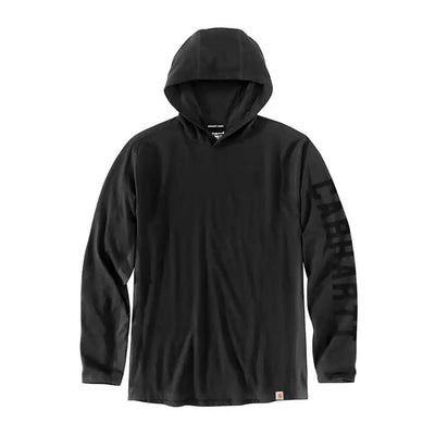 Carhartt Mens Force® Hooded T-Shirt Black