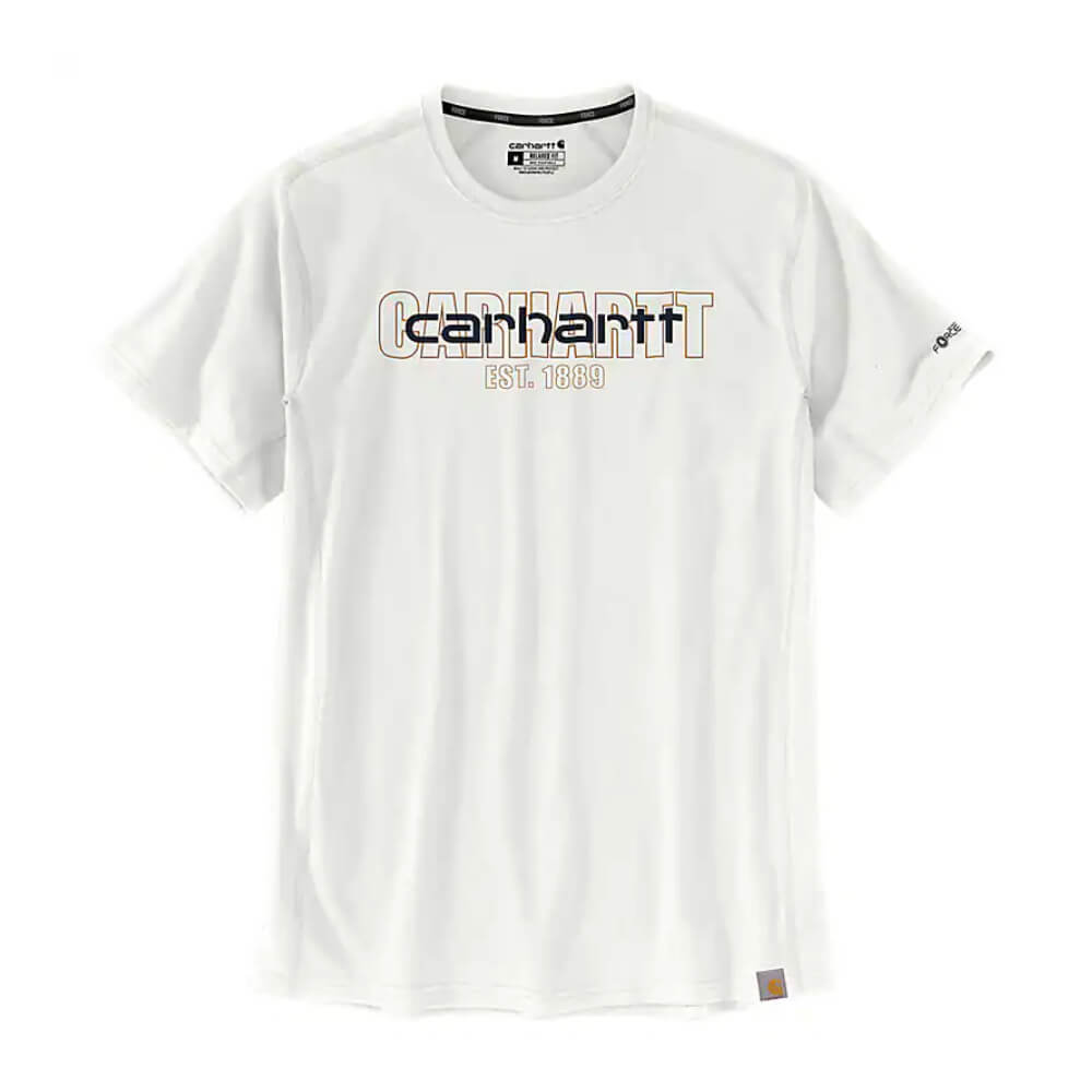 Carhartt Mens Force Logo Graphic T-Shirt