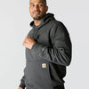 Carhartt Mens Force Logo Sweatshirt Carbon Heather - 107064-CRH