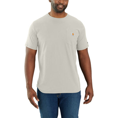 Carhartt Mens Force Relaxed Fit Midweight Pocket Work T-Shirt