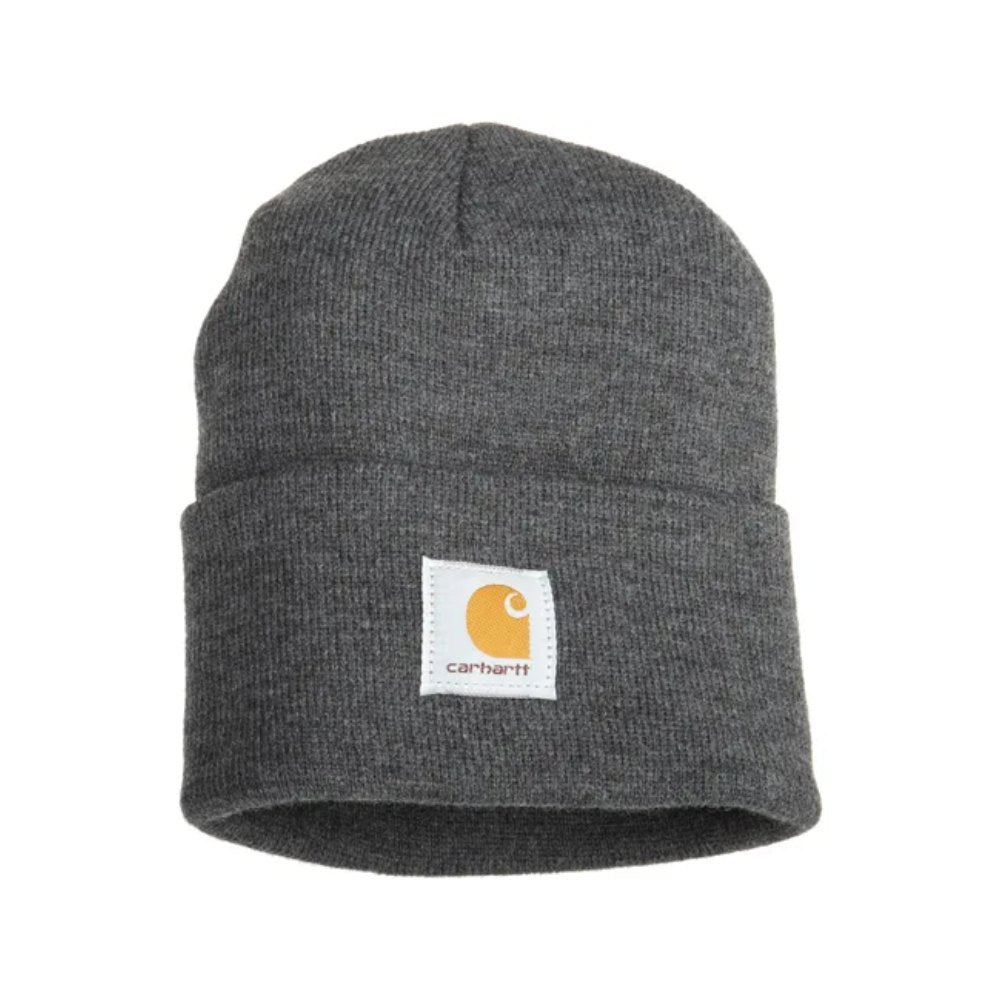 Carhartt Mens Grey Watch Cap Work Beanie