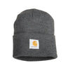Carhartt Mens Grey Watch Cap Work Beanie