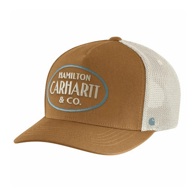 Carhartt Mens Hamilton Embroidered Cap Carhartt Brown