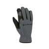 Carhartt Mens High Dexterity Open Cuff Work Gloves - GD0794-MGRY