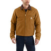 Carhartt Mens Iconic J01 Duck Detroit Jacket Brown - 103828-BRN
