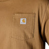Carhartt Mens Iconic K87 Pocket T-Shirt Brown - K87-BRN