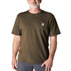 Carhartt Mens Iconic K87 Pocket T-Shirt Burnished Logs Heather - K87-GO5