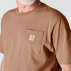 Carhartt Mens Iconic K87 Pocket T-Shirt Italian Clay - K87-Q98
