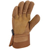 Carhartt Mens Insulated Grain Leather Safety Cuff Work Glove - GW0513-MBROWN