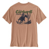 Carhartt Mens Irvine Relaxed Horse T-Shirt Italian Clay Heather - 107292-QA1