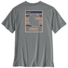 Carhartt Mens Irvine Relaxed Outlast T-Shirt Weathered Ash Heather - 107297-E87