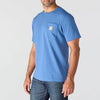 Carhartt Mens Irvine Relaxed Skull T-Shirt Dark Tranquil Blue - 107450-HS0