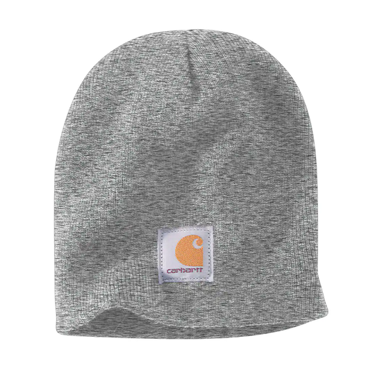 Dark Grunge Stud Graphic Beanie CF428 - Light Beige One Size
