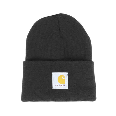 Carhartt Mens Knit Cuffed Beanie - A18-BLK