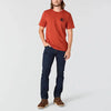 Carhartt Mens Lightweight C Graphic T-Shirt Spice Red - 107048-RD1