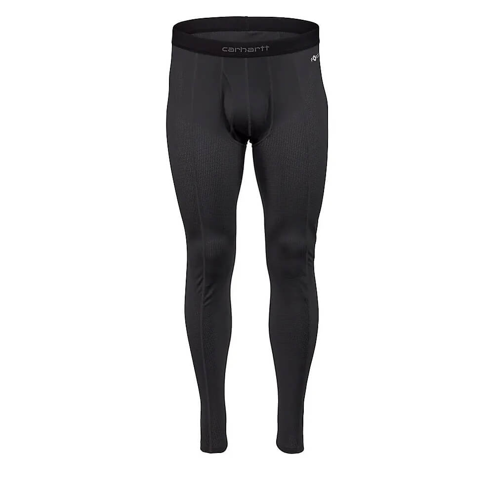 Carhartt Mens Lightweight Grid Base Layer Thermal Work Pants - UL0184-MBLACK