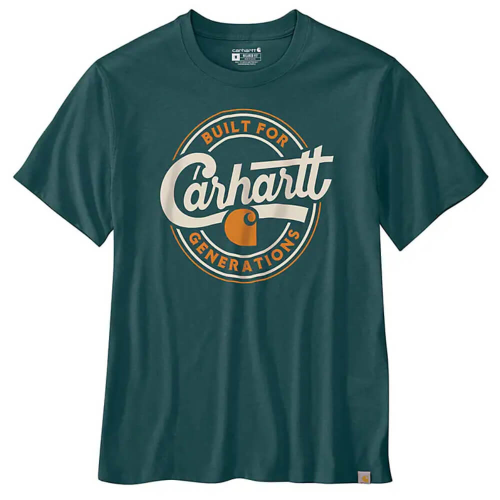 Carhartt Mens Lightweight Script Graphic T-Shirt