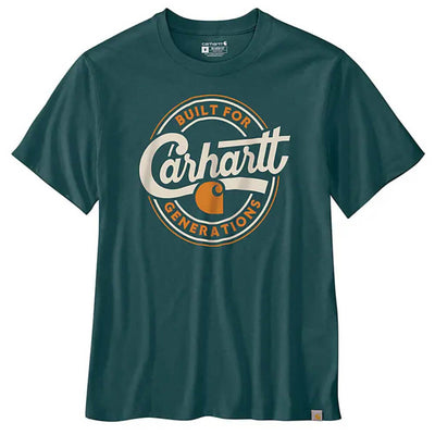 Carhartt Mens Lightweight Script Graphic T-Shirt