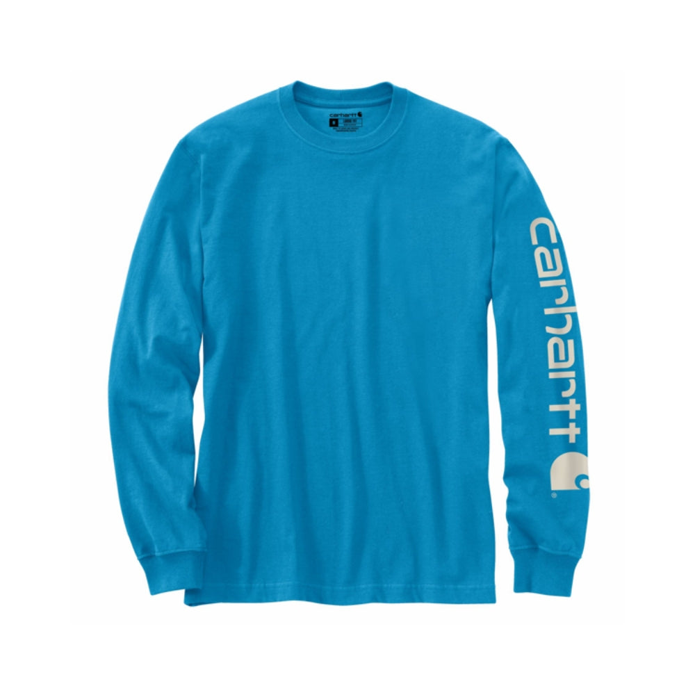 Carhartt Mens Long Sleeve Graphic Logo T-Shirt