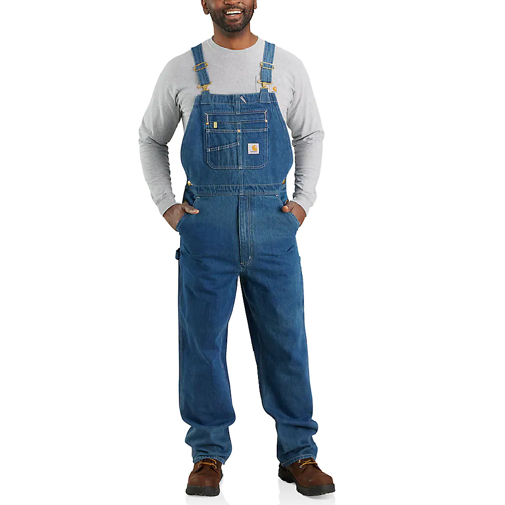 Carhartt Mens Loose Fit Denim Bib Overall