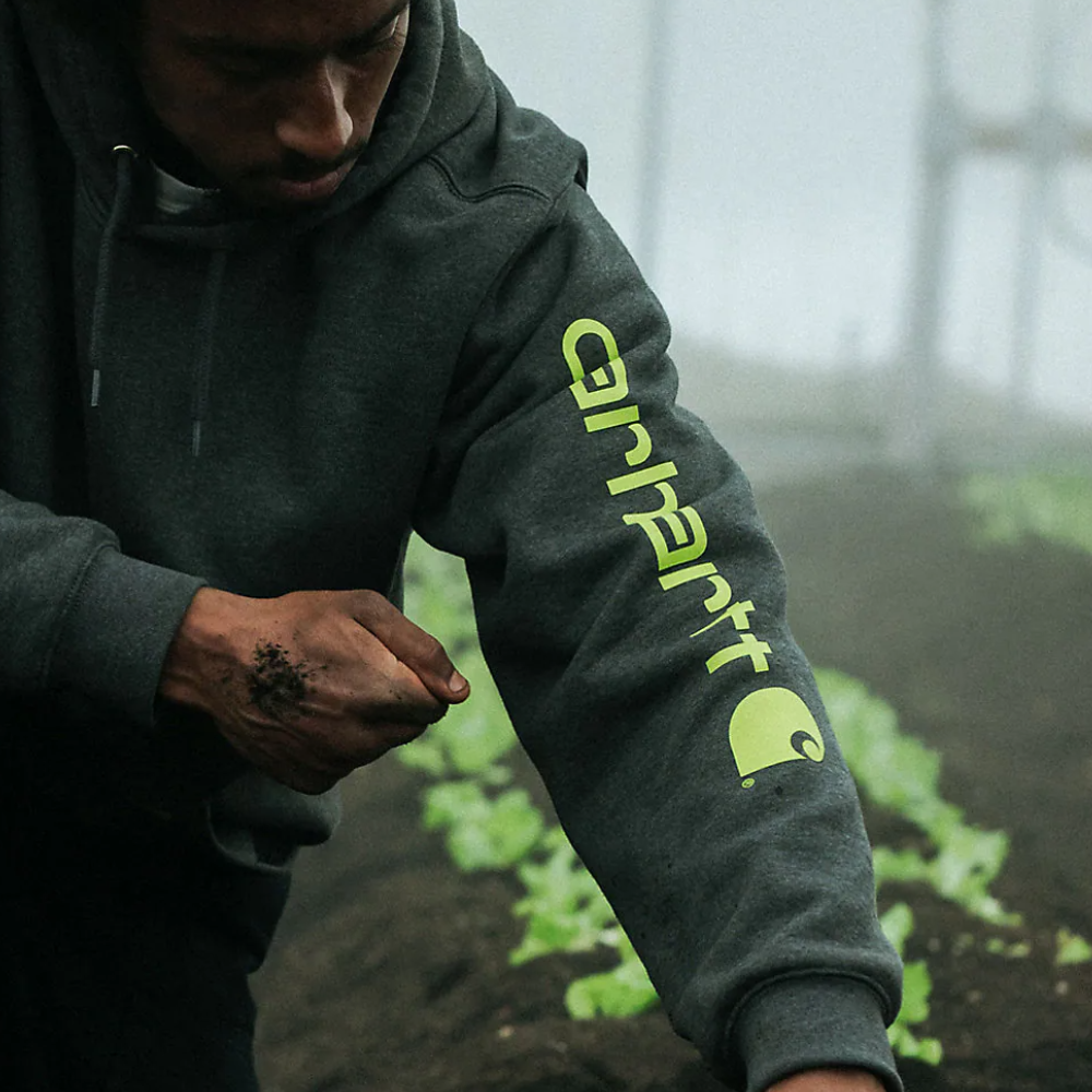 Carhartt Mens Loose Fit Graphic Work Hoodie - K288-026