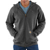 Carhartt Mens Loose Fit Midweight Full-Zip Sweatshirt Carbon Heather - K122-026