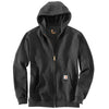 Carhartt Mens Loose Fit Midweight Full-Zip Sweatshirt Carbon Heather - K122-026