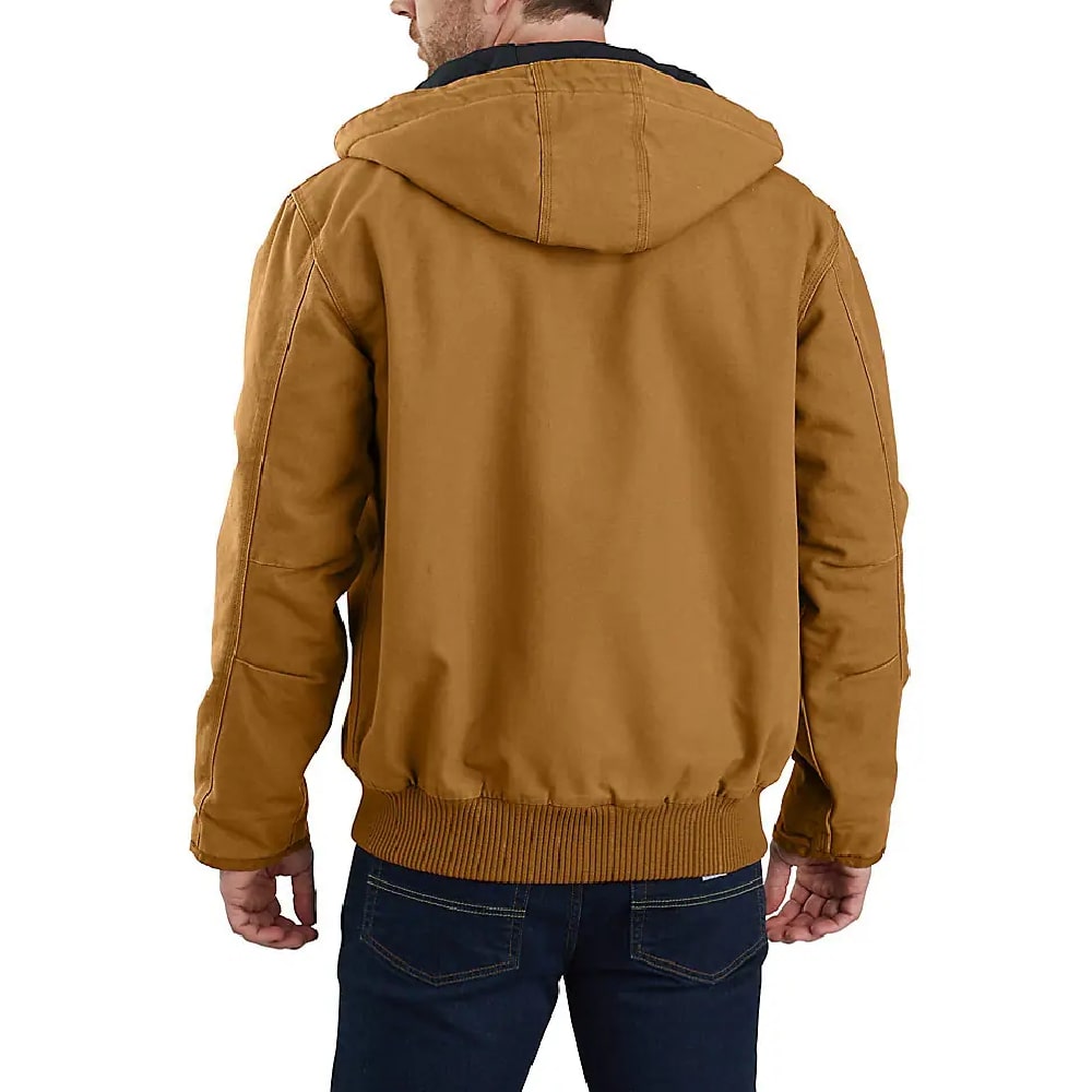 Carhartt Mens Loose Fit Washed Duck Work Jacket 