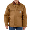 Carhartt Mens Loose Fit Work Jacket - 106674-BRN