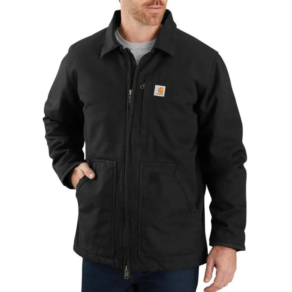 Carhartt Mens Medium Cotton Loose Fit Jacket | Black