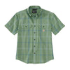 Carhartt Mens Mid Weight Plaid Shirt 