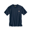Carhartt Mens Midweight Pocket Work T-Shirt Navy