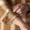 Carhartt Mens Montana Rugged Flex™ Snap-Front Plaid Shirt Brown - 107016-BRN