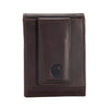 Carhartt Mens Oil Tan Leather Front Pocket Wallet Dark Brown - B0000656-201