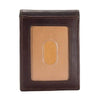 Carhartt Mens Oil Tan Leather Front Pocket Wallet Dark Brown - B0000656-201
