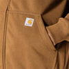 Carhartt Mens Paxton Full Zip Sweatshirt Brown - 100614-BRN