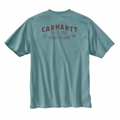 Carhartt Mens Pocket Built Graphic T-Shirt