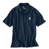 Carhartt Mens Polo Work Shirt - 106685-NVY