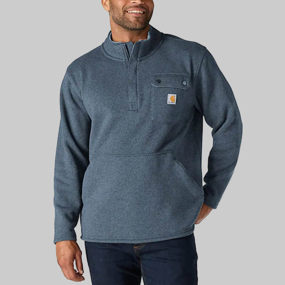 Carhartt Mens Quarter-Zip Pocket Sweater Fleece