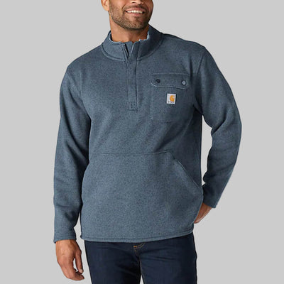 Carhartt Mens Quarter-Zip Pocket Sweater Fleece