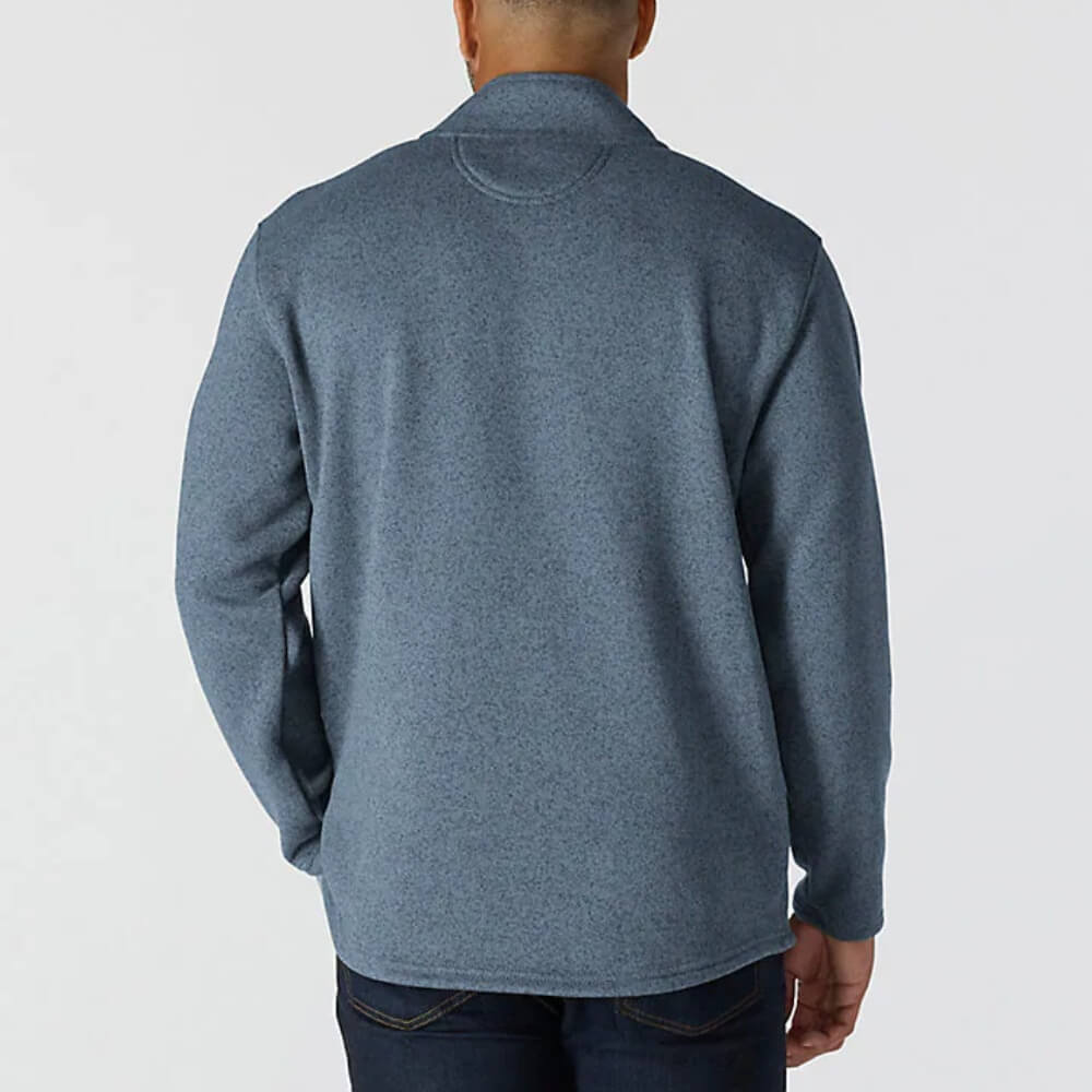 carhartt sweater dress Carhartt Mens Quarter-Zip Pocket Sweater Fleece Faded Navy