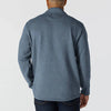 Carhartt Mens Quarter-Zip Pocket Sweater Fleece Faded Navy