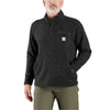 Carhartt Mens Quarter Zip Relaxed Fit Sweater Black
